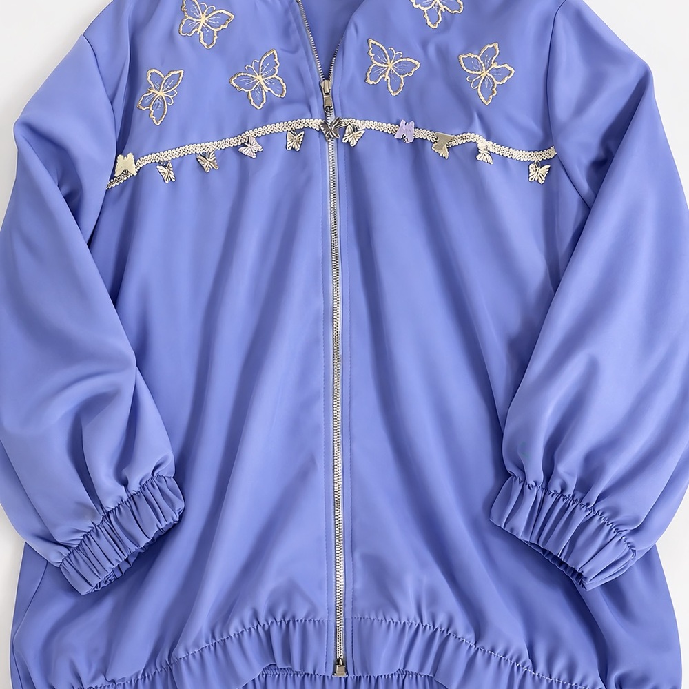 Vintage Y2K Butterfly Charm Jacket